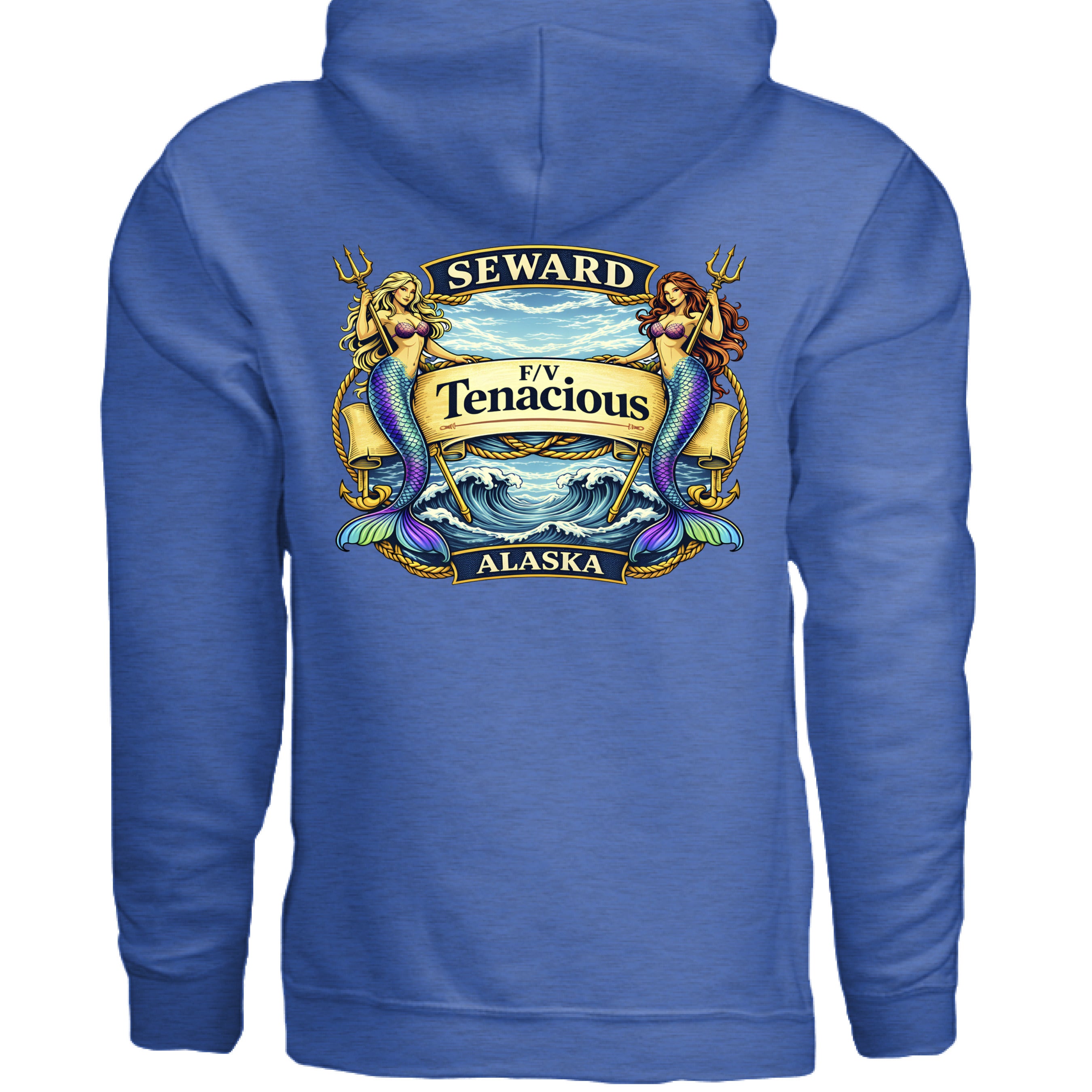 Heather Sport Royal - BACK
