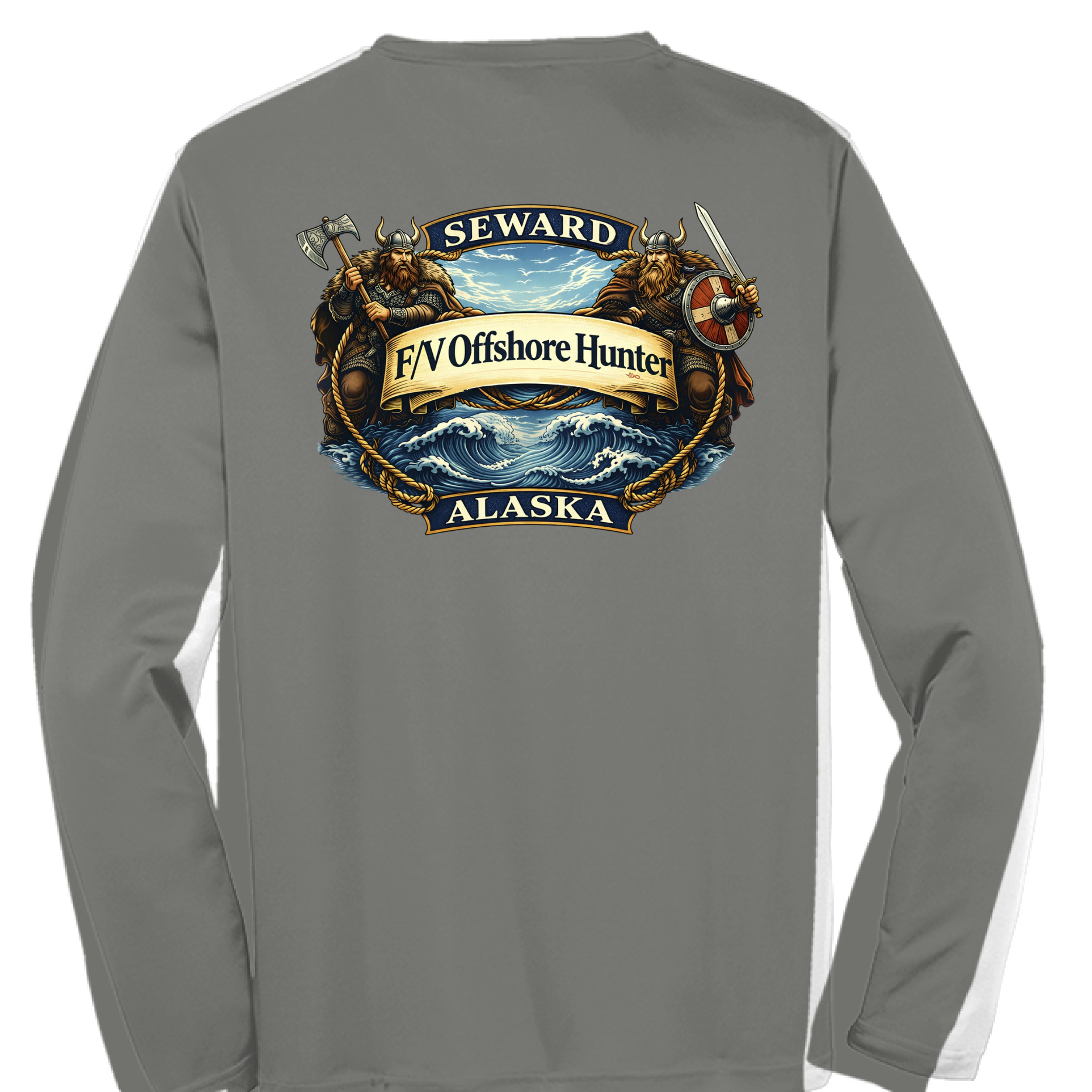 Dark Smoke Gry - BACK