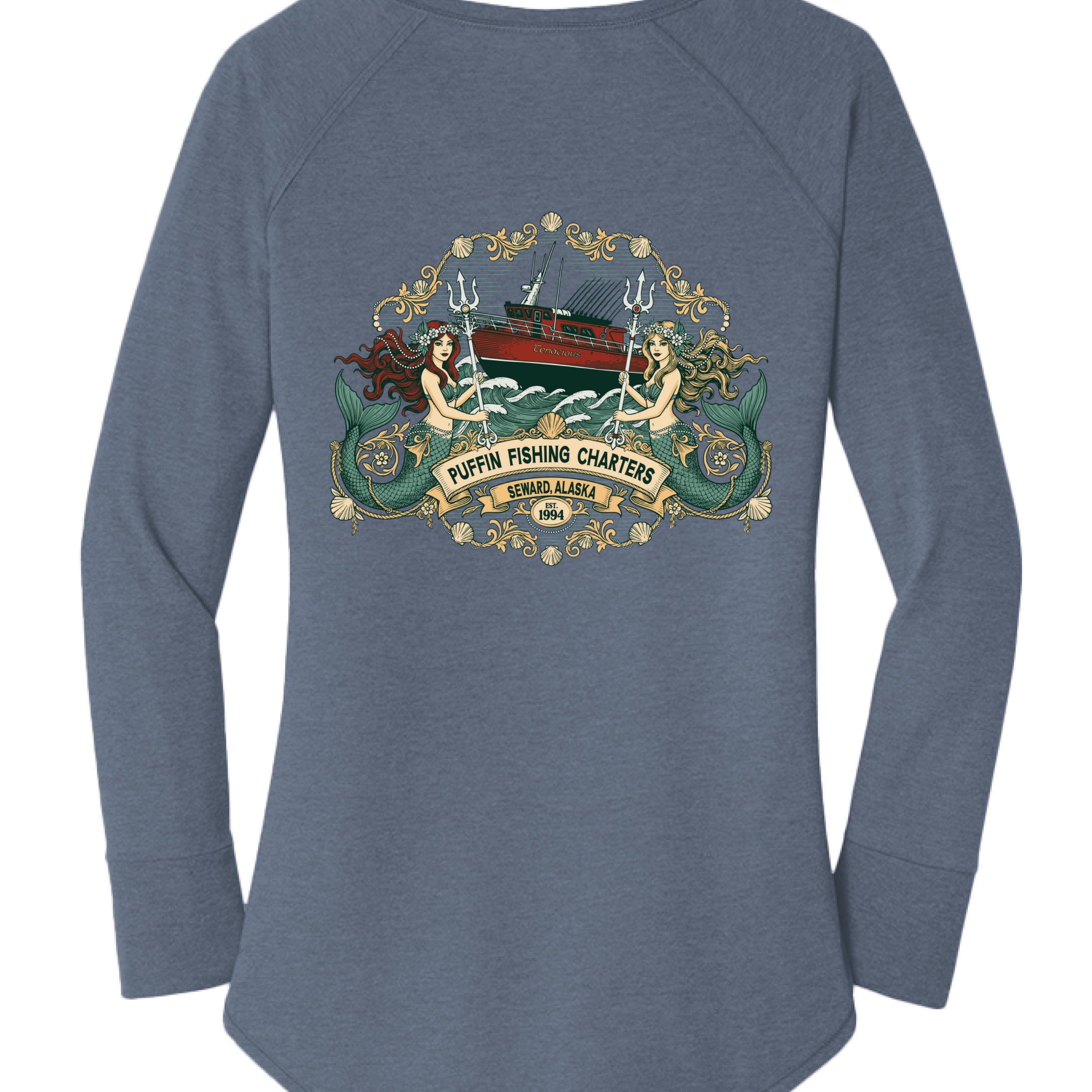 Navy Frost - BACK